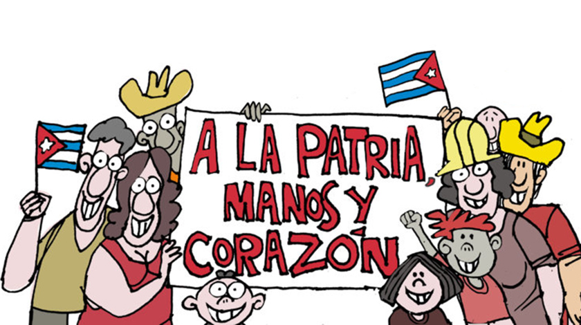 Caricatura por el Día Internacional de los Trabajadores