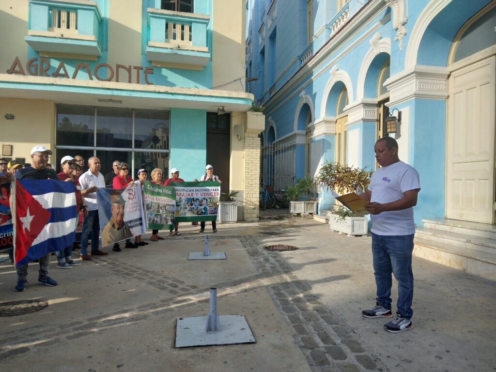 Desfile de trabajadores camagüeyanos