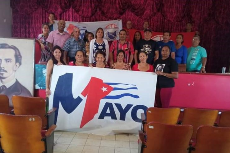 Colectivos laborales de Camagüey preparan festejos por el Día Internacional de los Trabajadores