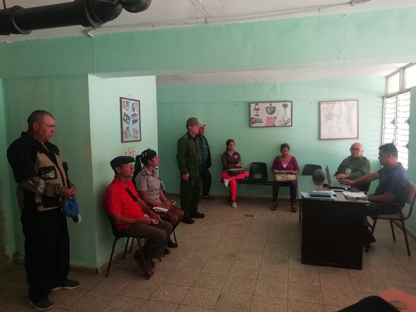 Visita Camagüey Estado Mayor Nacional de la Defensa Civil
