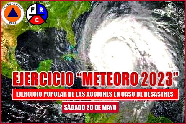 Desarrollará Camagüey Ejercicio Meteoro 2023
