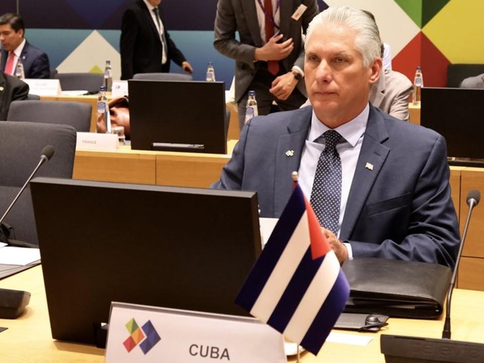 Intensa agenda del Presidente de Cuba en Bruselas