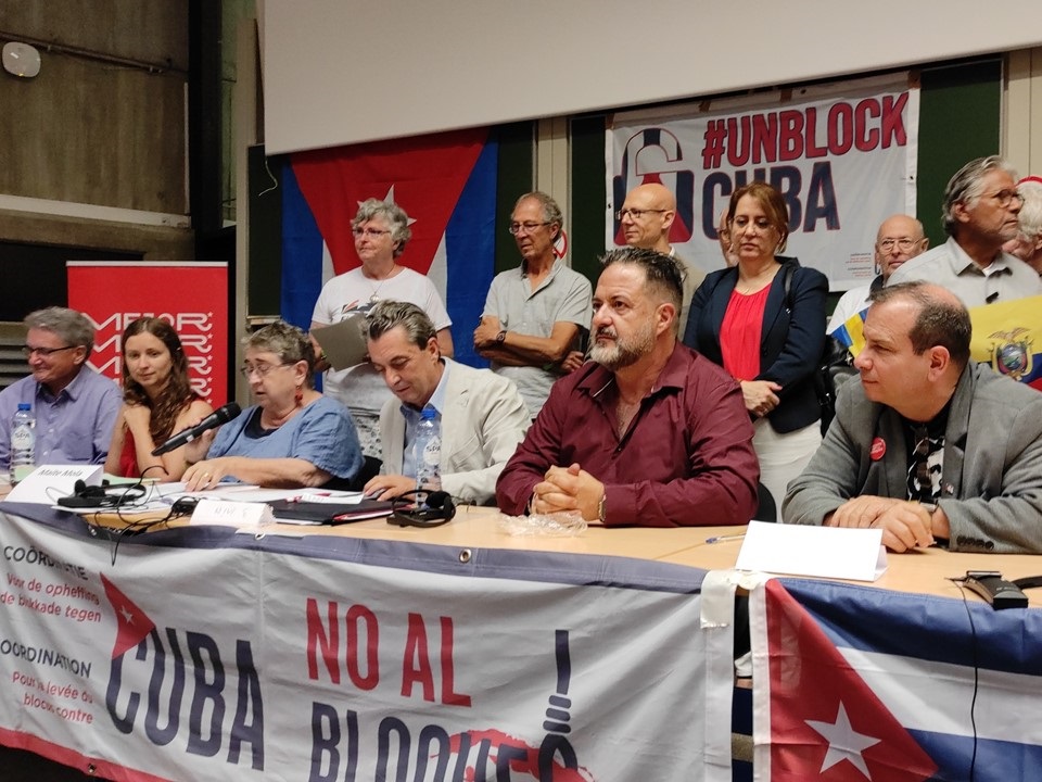 Lanzan en Bruselas tribunal contra el bloqueo a Cuba