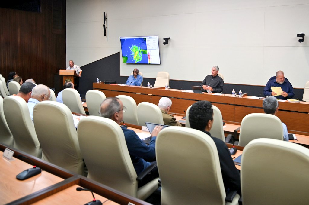 Comité Ejecutivo del Consejo de Ministros analiza afectaciones tras el paso de Idalia