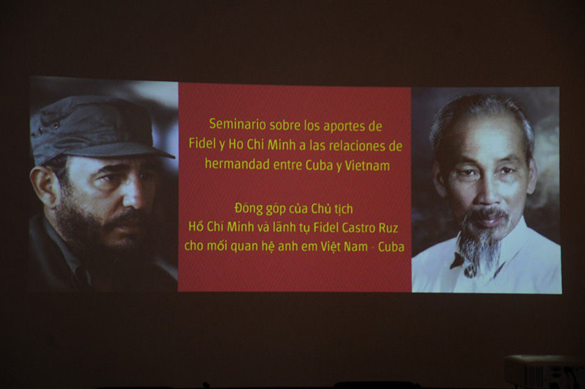 Destacan vigencia del legado de Fidel y Ho Chi Minh en lazos Cuba-Vietnam