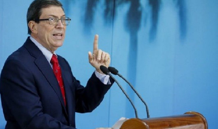 Reitera canciller Rodríguez Parrilla postura de Cuba contra el mercenarismo