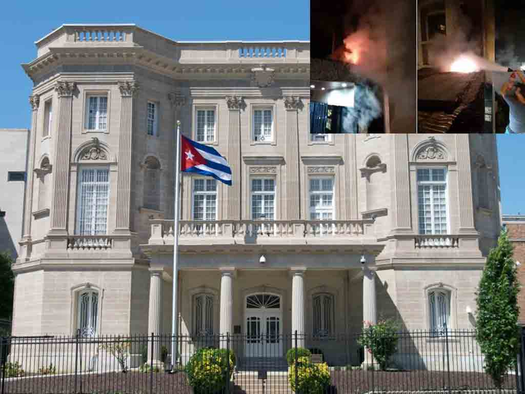 Repudian en el mundo terrorismo contra embajada cubana en Estados Unidos