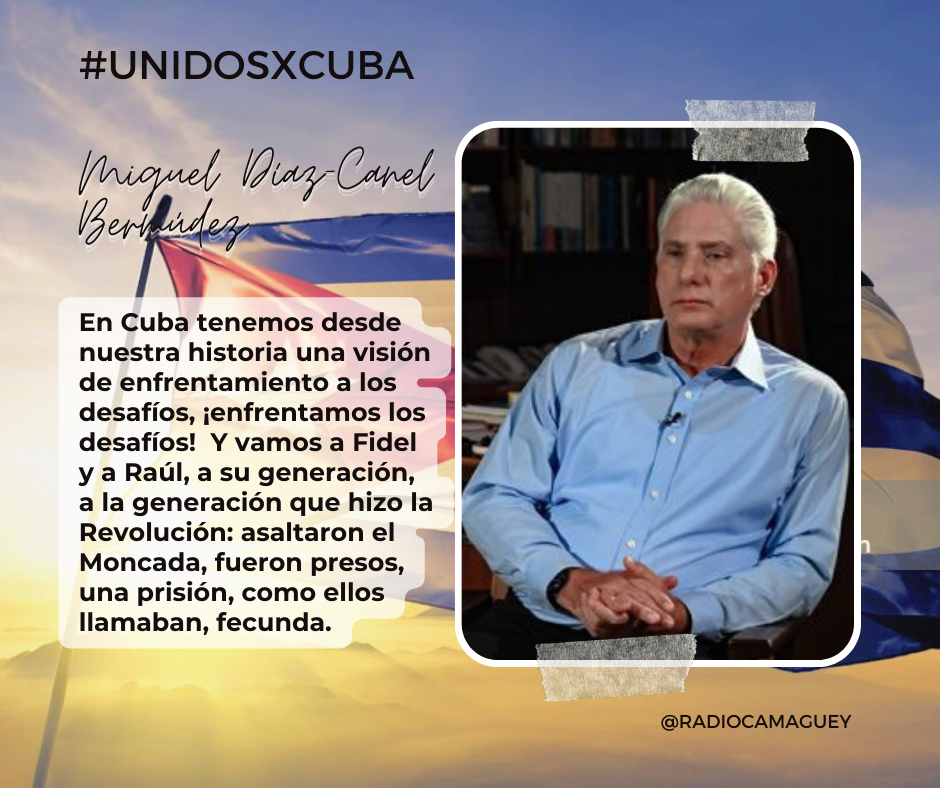 Díaz-Canel: "Cuba vive bajo presión de EEUU pero vencerá el reto"