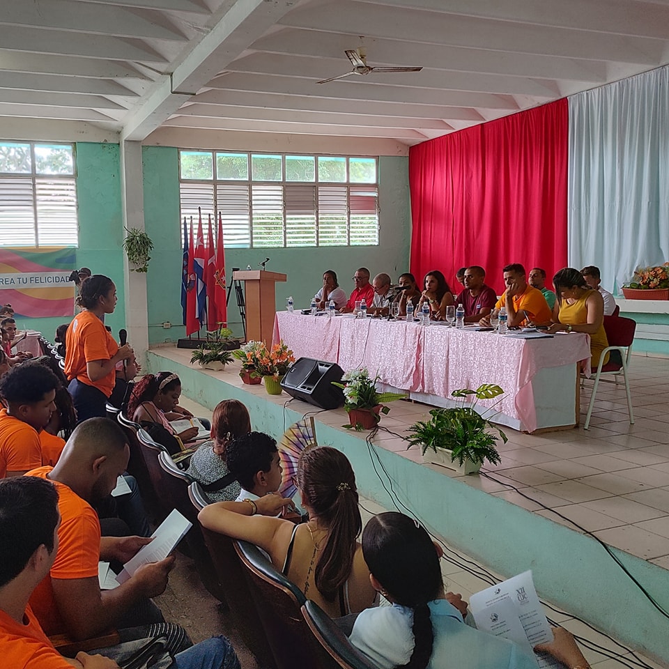 Camagüey: Celebran Asamblea XII Congreso en el Distrito Julio Antonio Mella