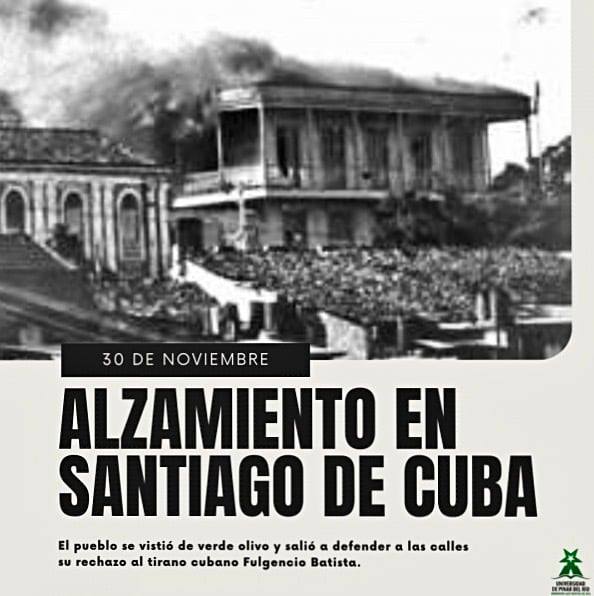Alzamiento en Santiago de Cuba: la epopeya del 30 de noviembre
