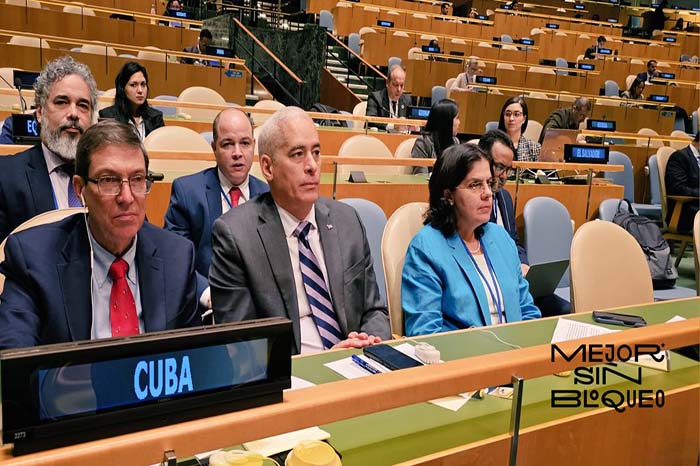 Canciller cubano agradece respaldo en la ONU