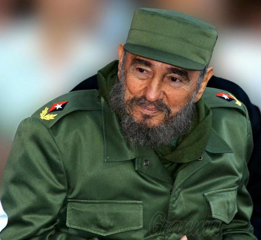 Fidel en la fuerza del pueblo