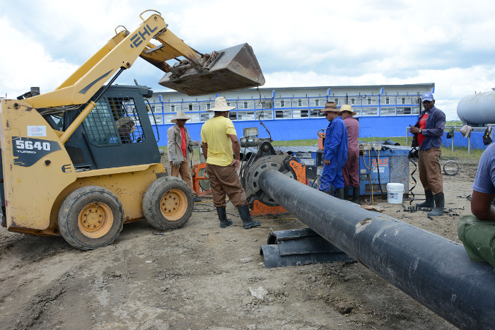 Avanzan inversiones hidráulicas en Camagüey