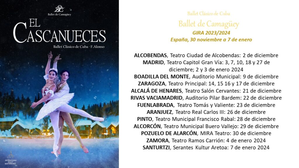Ballet de Camagüey de gira navideña por España