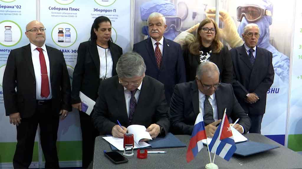 Cuba y Rusia concretan acuerdos en el área de la biotecnología