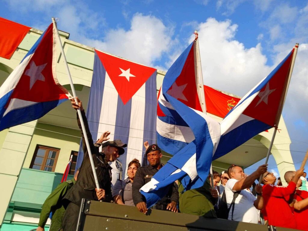 The people of Camagüey commemorate the arrival of the Freedom Caravan in Camagüey