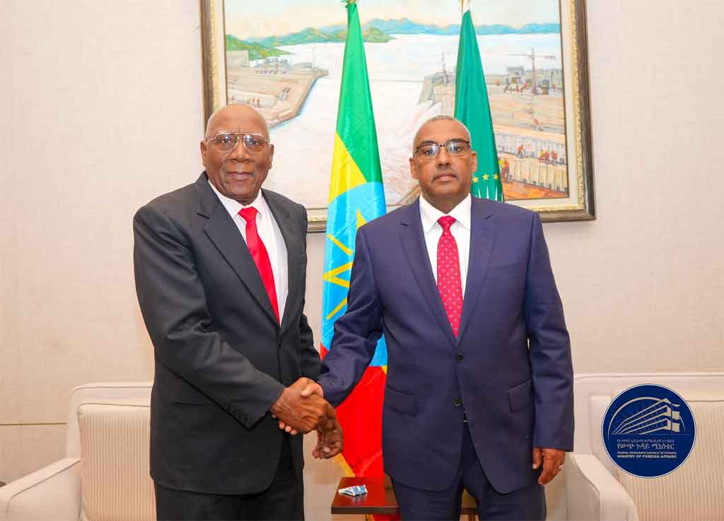 Viceprimer ministro de Etiopía recibió a vicepresidente de Cuba
