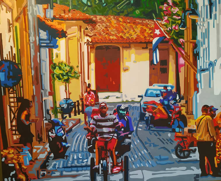 A Camagüey dedica su exposición destacada artista de la plástica