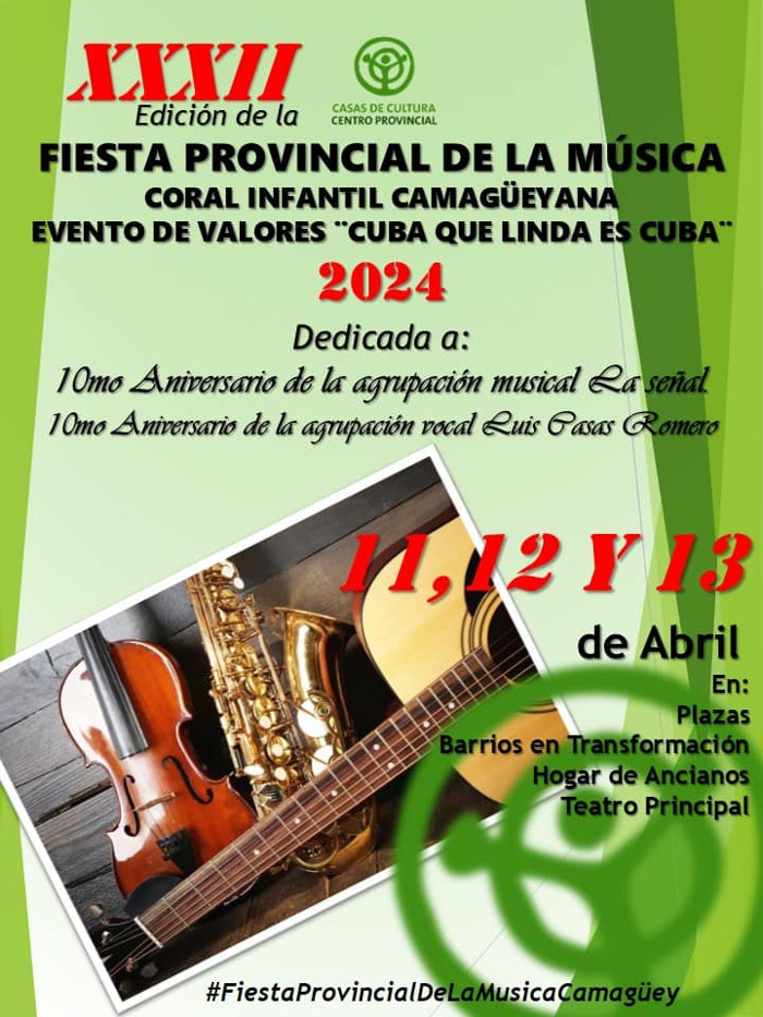 In Camagüey amateur music festival