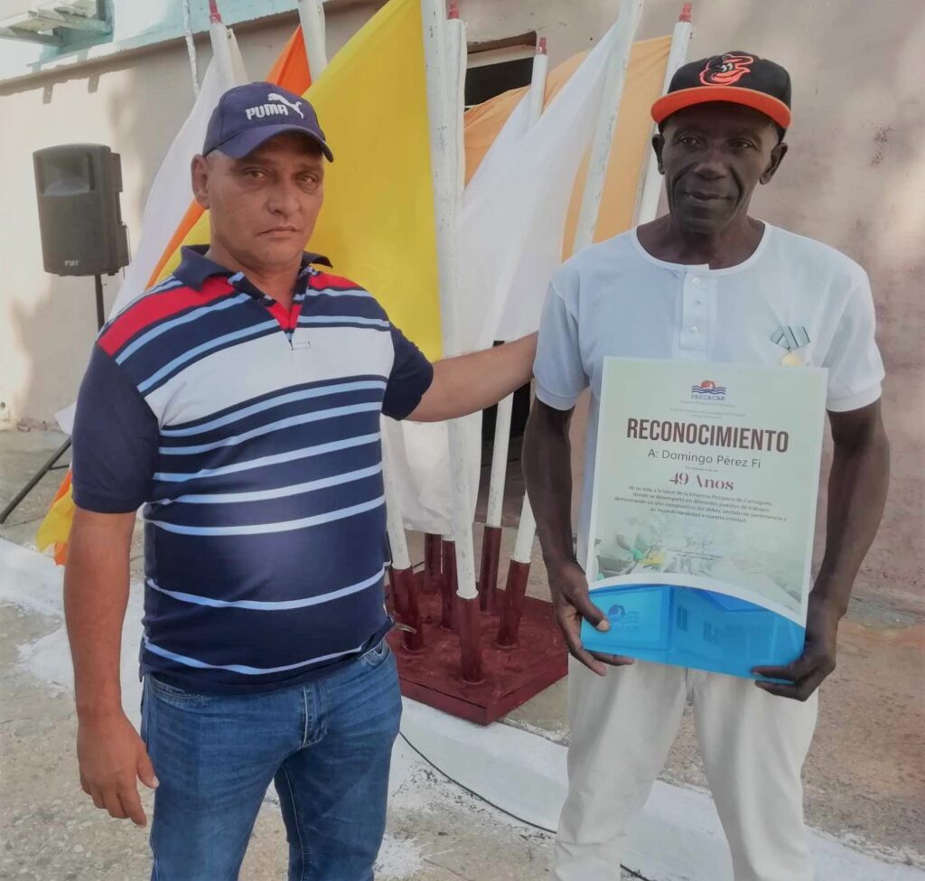 Domingo: un camagüeyano consagrado a la industria pesquera