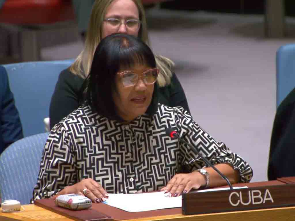 Cuba: Veto de EE.UU. a membresía de Palestina en ONU es injustificable