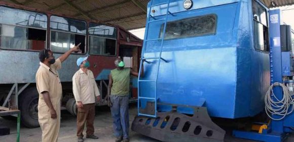 Funcionará en Camagüey primer ferrobús de la marca Yutong