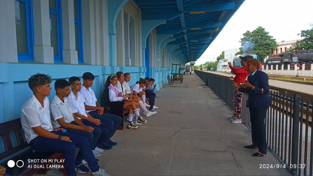 Museo Ferroviario de Camagüey continúa la promoción del patrimonio local