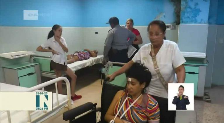 Se recuperan accidentados del siniestro en provincia de Cuba